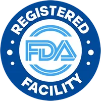Registered FDA facility badge